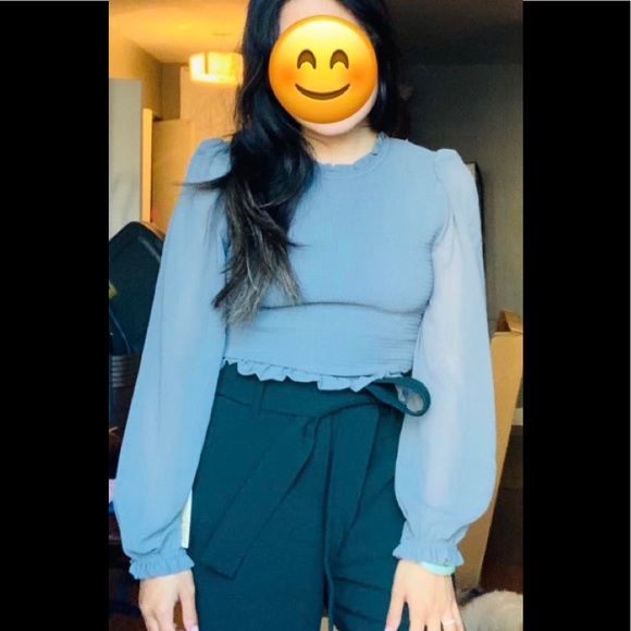 aritzia tempest blouse   soft orchid - Picture 9 of 10